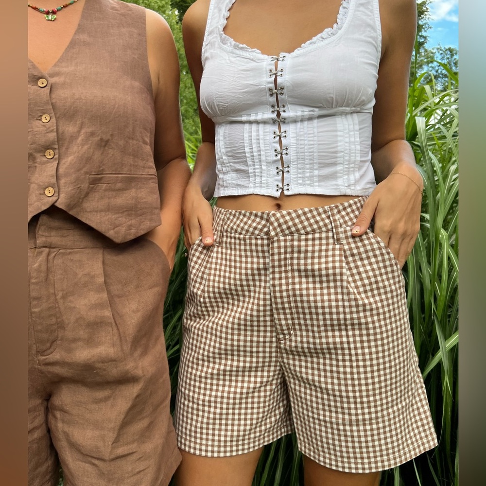 Brixton Gingham Shorts